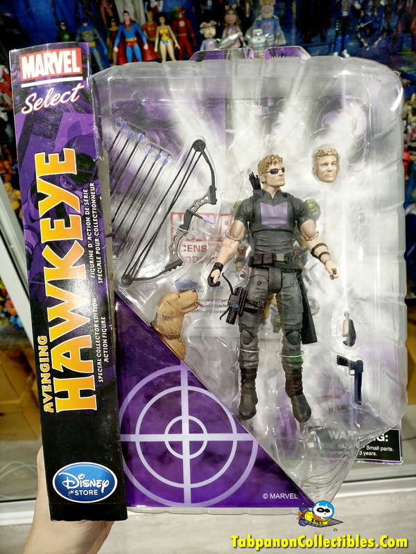 [2014.07] DST Marvel Select Avenging Hawkeye Action Figure - Disney Store Exclusive
