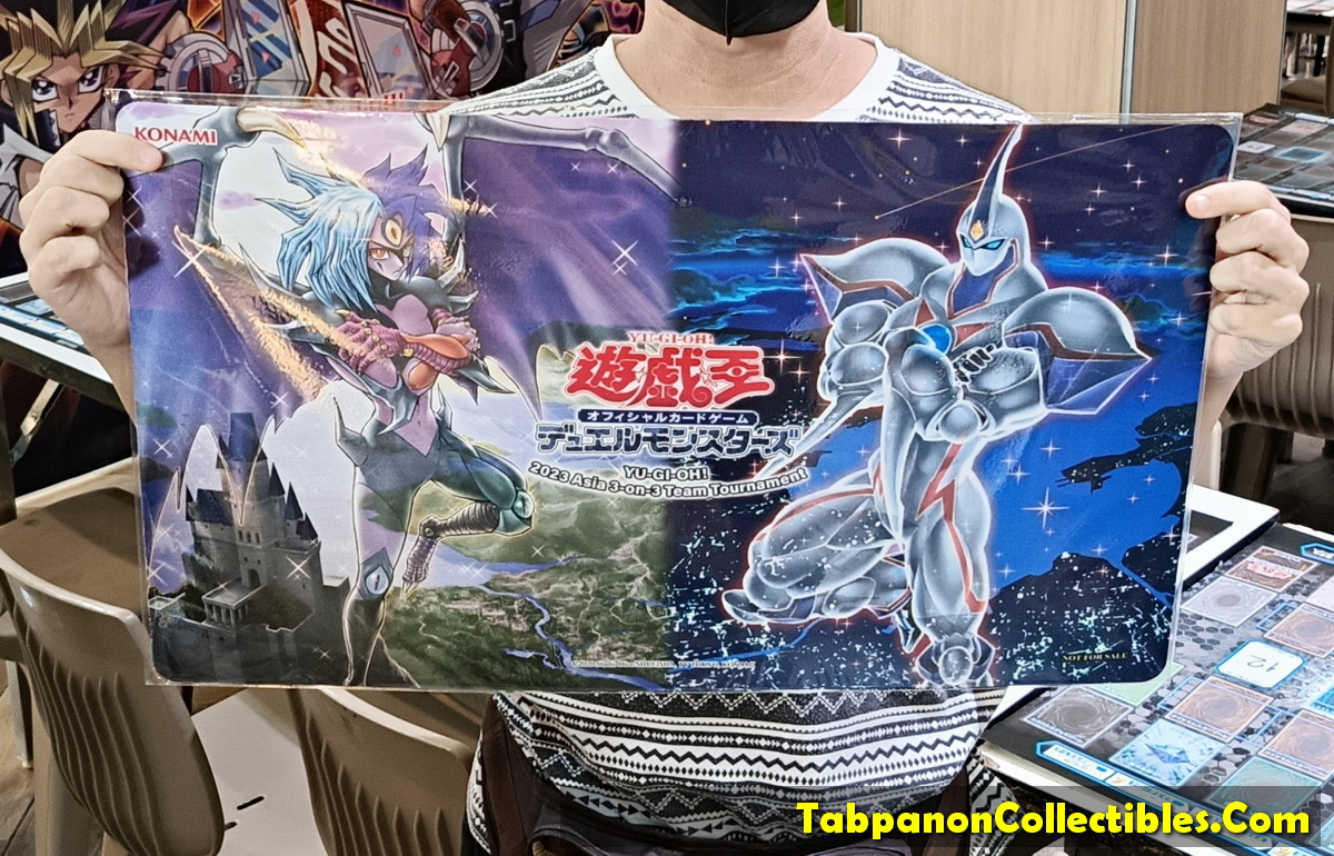 [2024.01] Yugioh Official Playmat Yubel & Neos Asia 3 on 3 Limited Ver. สนามเล่นการ์ดของแท้ ทำจากยาง