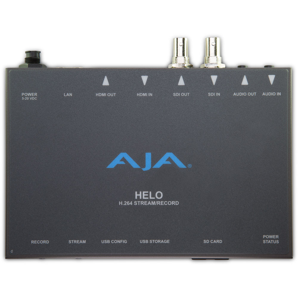 AJA HELO H.264 Streamer & Recorder
