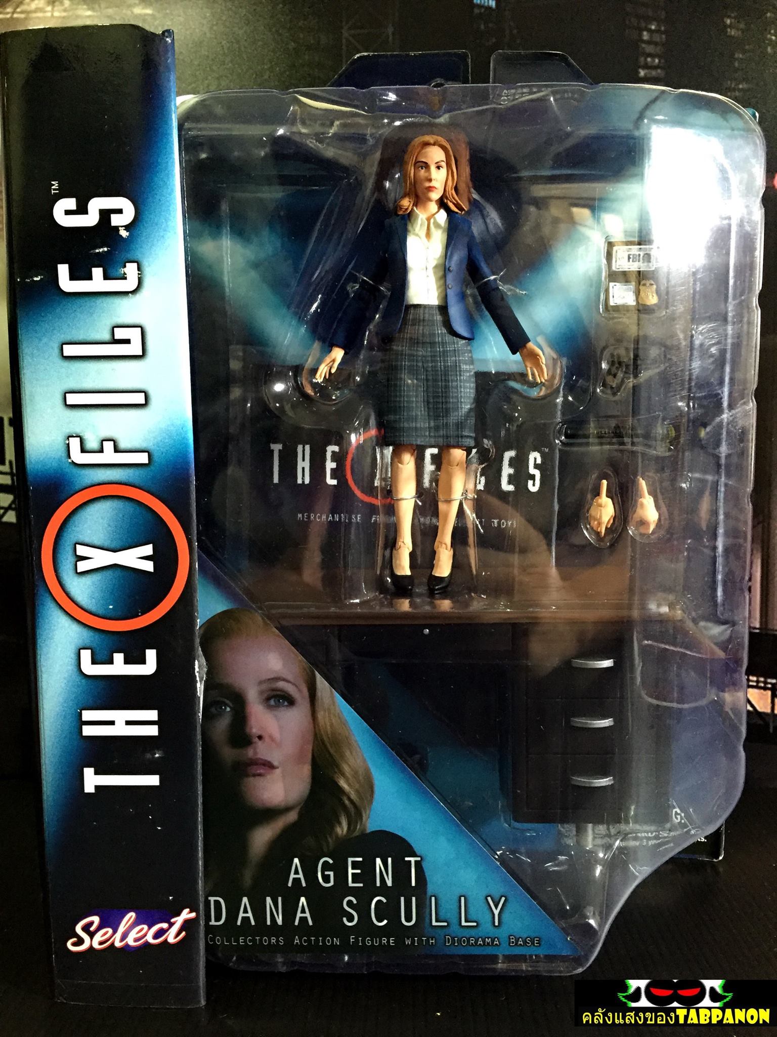 [2016.08] DST The X-Files Select Deluxe Agent Dana Scully 7-Inch Figure (แถมไดโอราม่า 1ชุด)