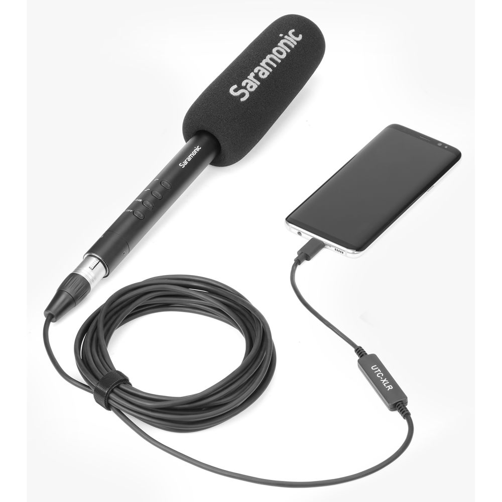Saramonic UTC-XLR Female XLR to USB Type-C Microphone Interface Cable