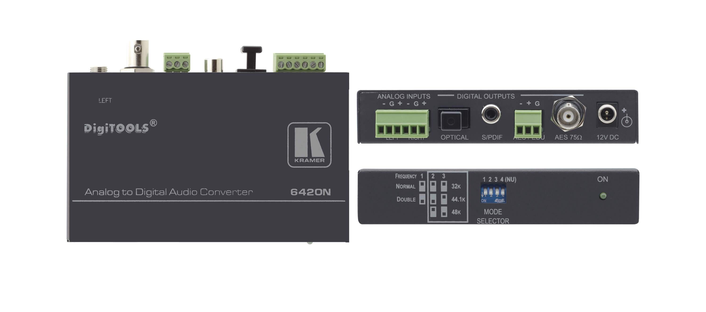 kramerav : 6420NBalanced Stereo Audio to Digital Audio Format Converter