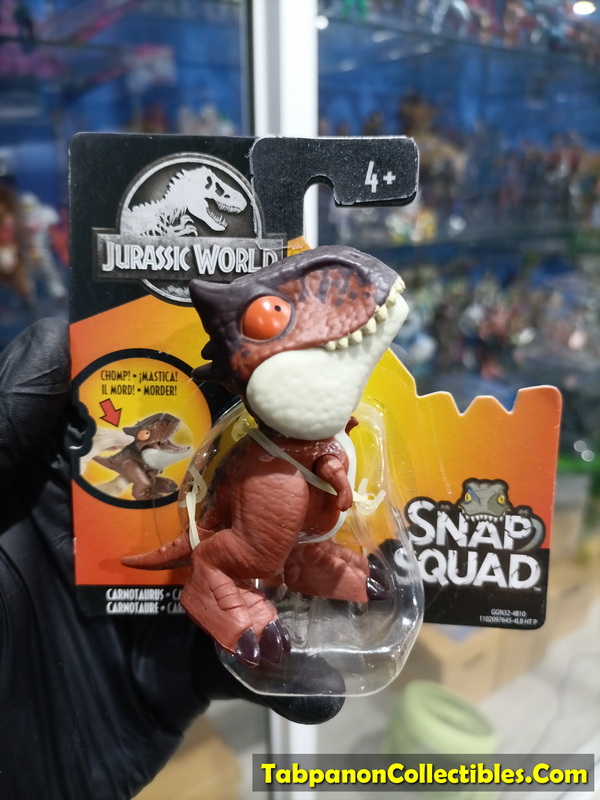 [2019.10] Mattel Jurassic World Snap Squad Wave B Carnotaure