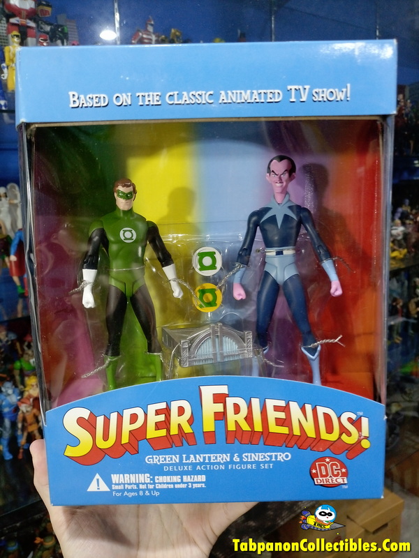 [2003.05] DC Direct Super Friends Green Lantern & Sinestro Deluxe Action Figure Set