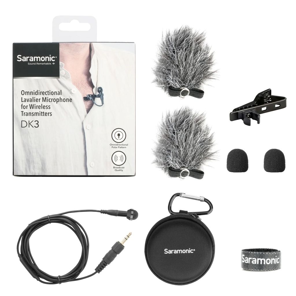 Saramonic-DK3A ไมโครโฟนพรีเมี่ยมไร้สาย | รับประกันศูนย์ 100%