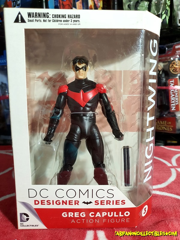 [2014.05] DC Direct Designer by Greg Capullo 03.Nightwing 7-Inch Figure
