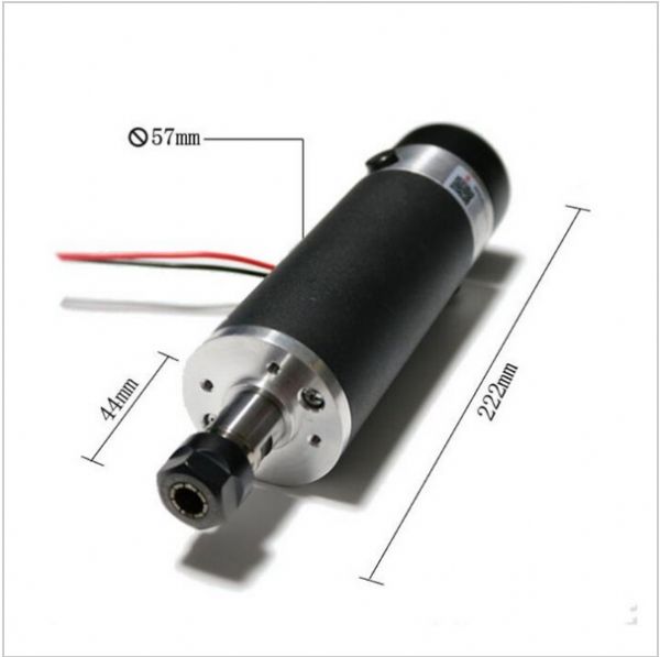 DC.spindle Motor 500 W. 12000 RPM