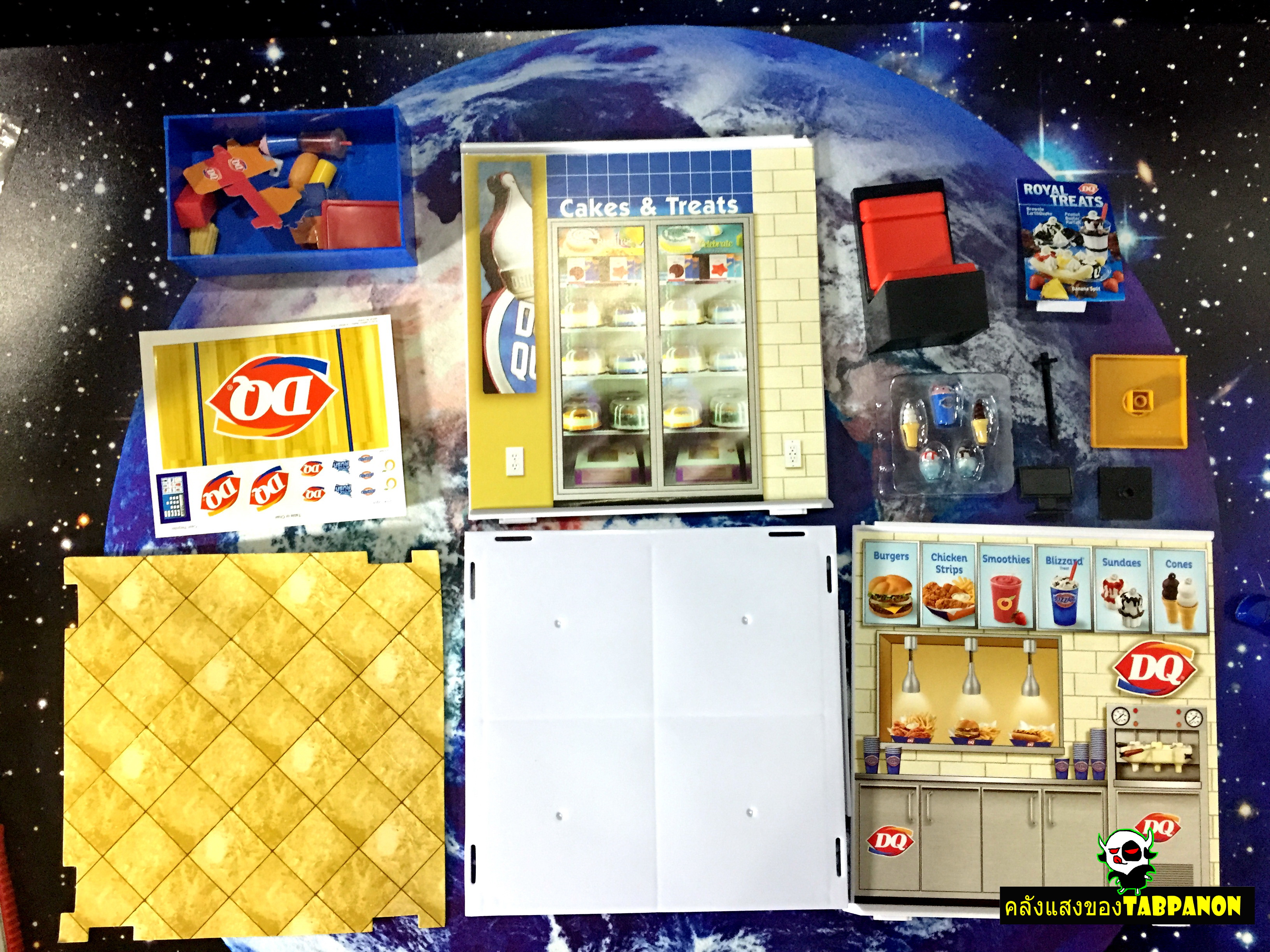 [2014.07] Jakks Pacific miWorld Dairy Queen Store (ฉากป๊อบอัพ + มินิเจอร์)