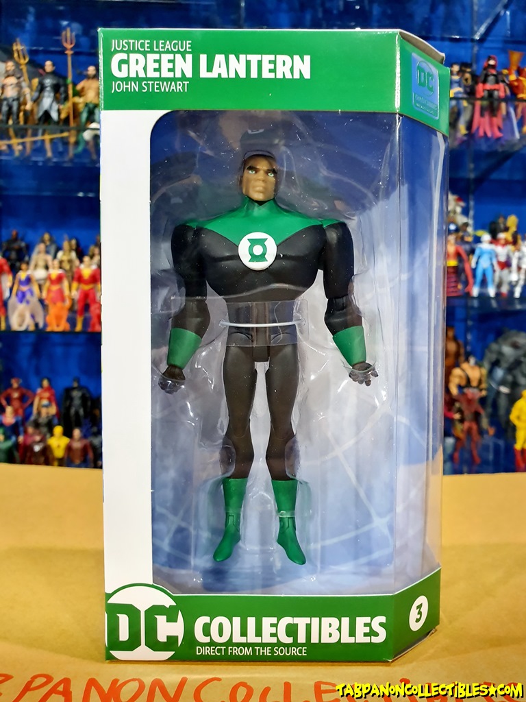 [2019.09] DC Direct Justice League Animated 03.Green Lantern John Stewart 6-Inch Action Figure