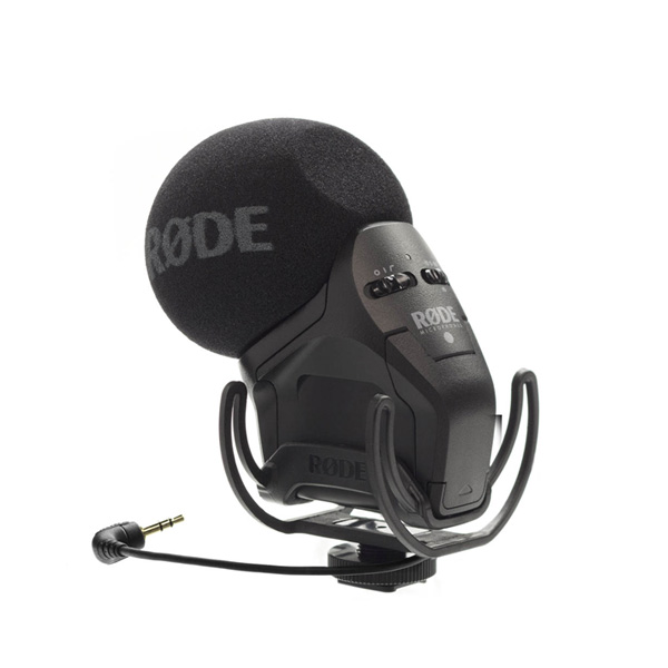 RODE Stereo VideoMic Pro ไมโครโฟน Shotgun ขนาดเล็ก รับเสียงแบบ Directional สำหรับกล้อง DSLR