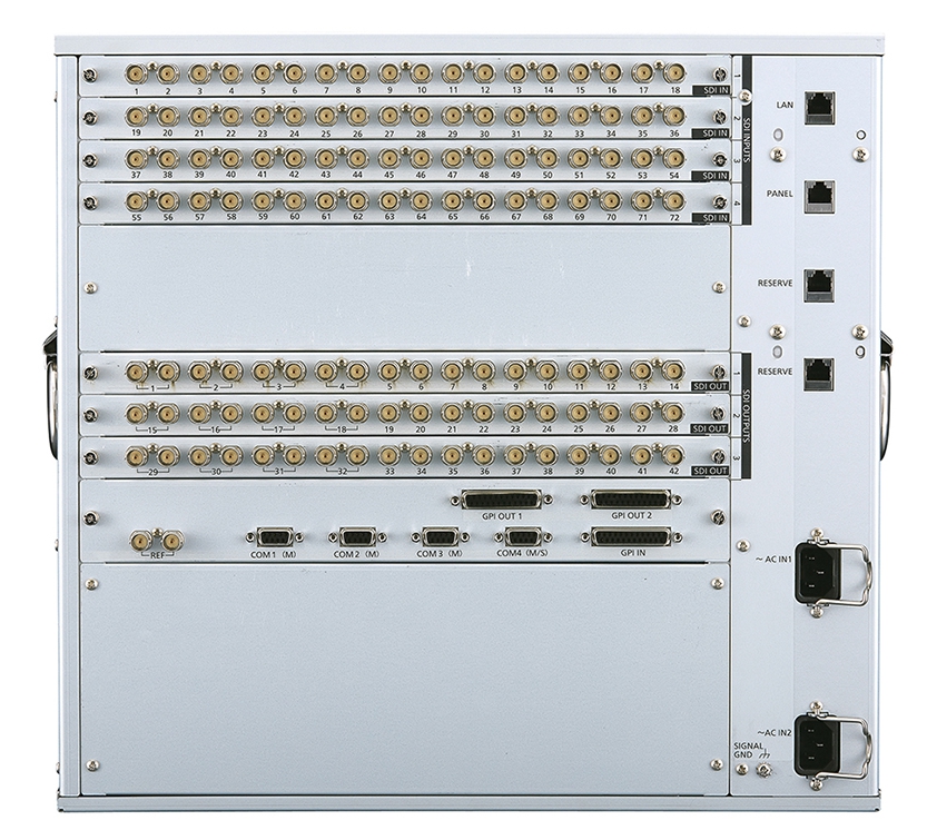 Switcher Panasonic รุ่น AV-HS7300 4K compatible Live Switcher