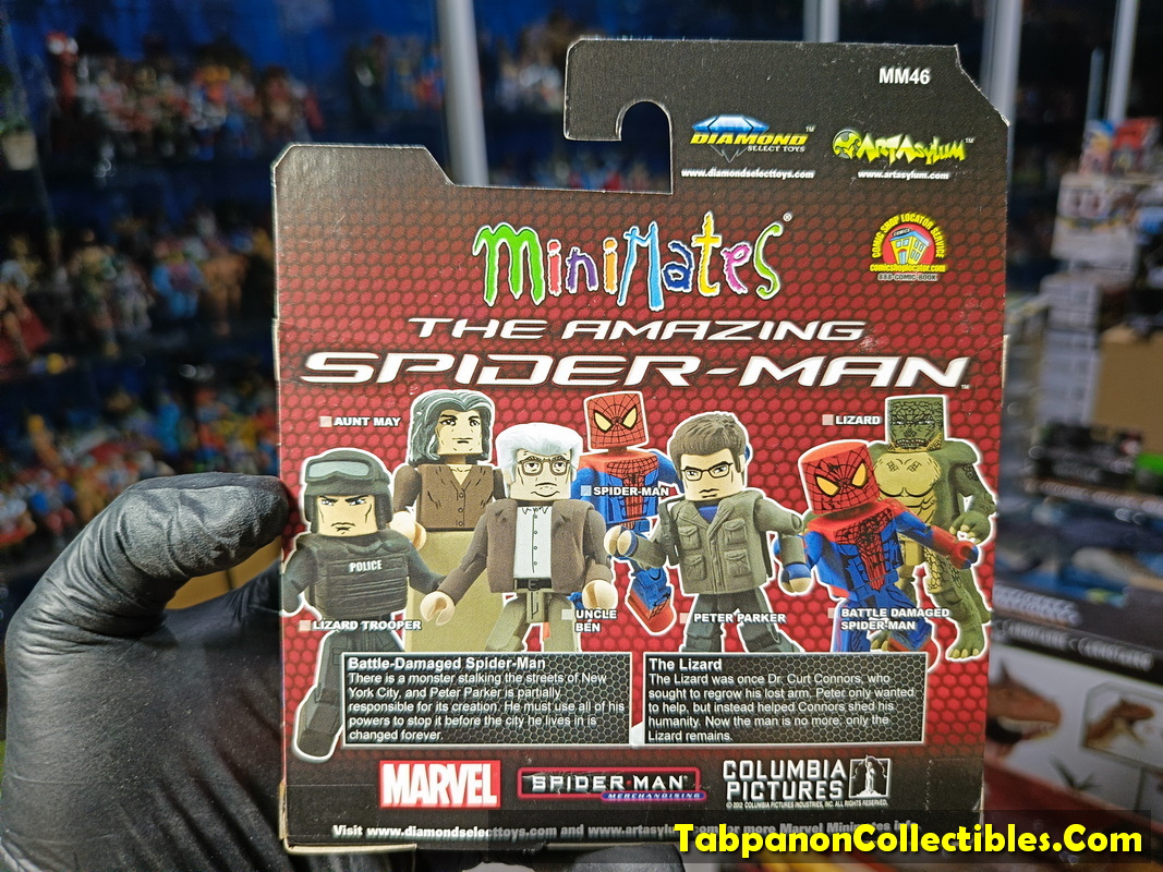 Minimates Marvel Wave 46 The Amazing Spider-Man Battle Damaged Spider-Man and Lizard 2-Pack