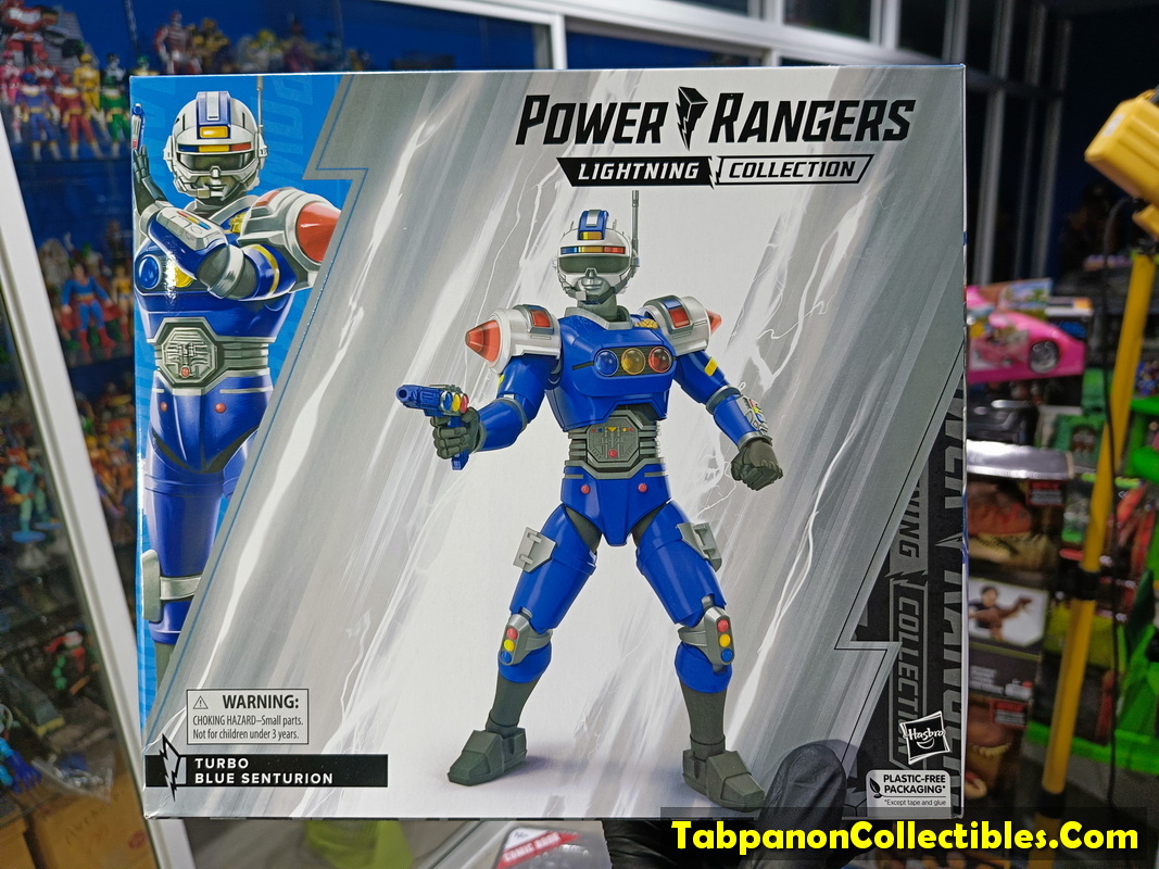 [2023.10] Hasbro Power Rangers Lightning Collection Turbo Blue Senturion Deluxe 6-Inch Action Figure