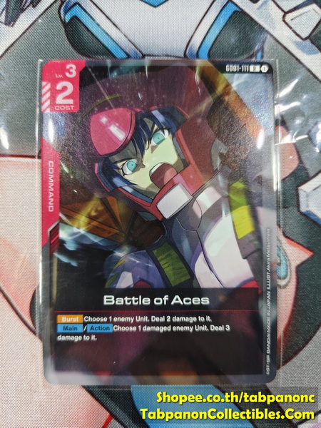 Gundam Card Game Eng GD01-111 R Battle of Aces