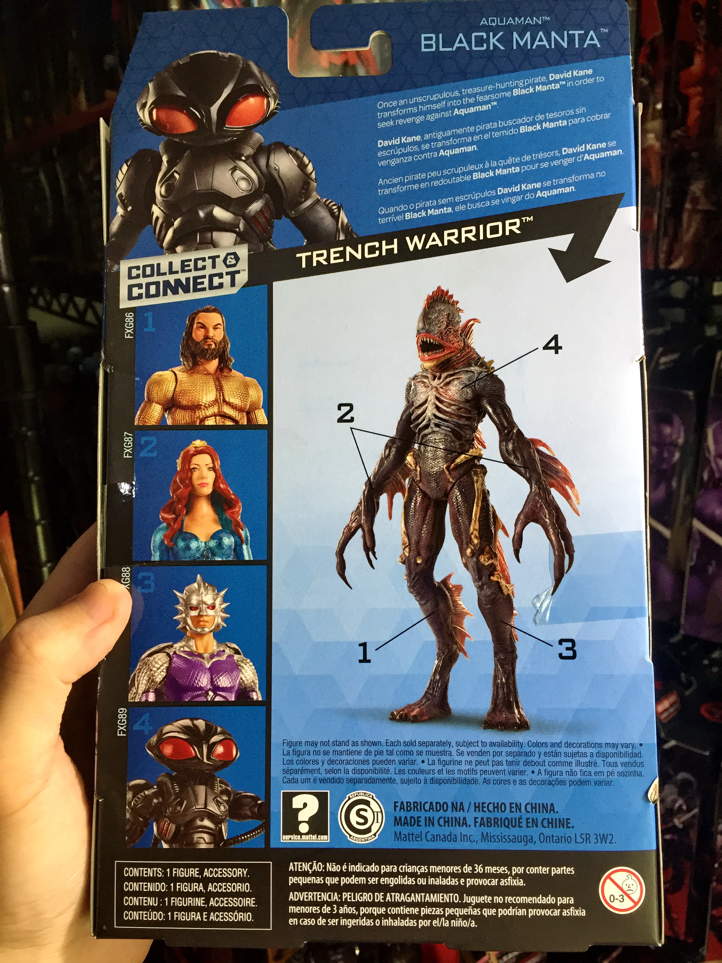 [2018.10] Mattel DC Multiverse Aquaman Movie Black Manta 6.5-Inch Figure