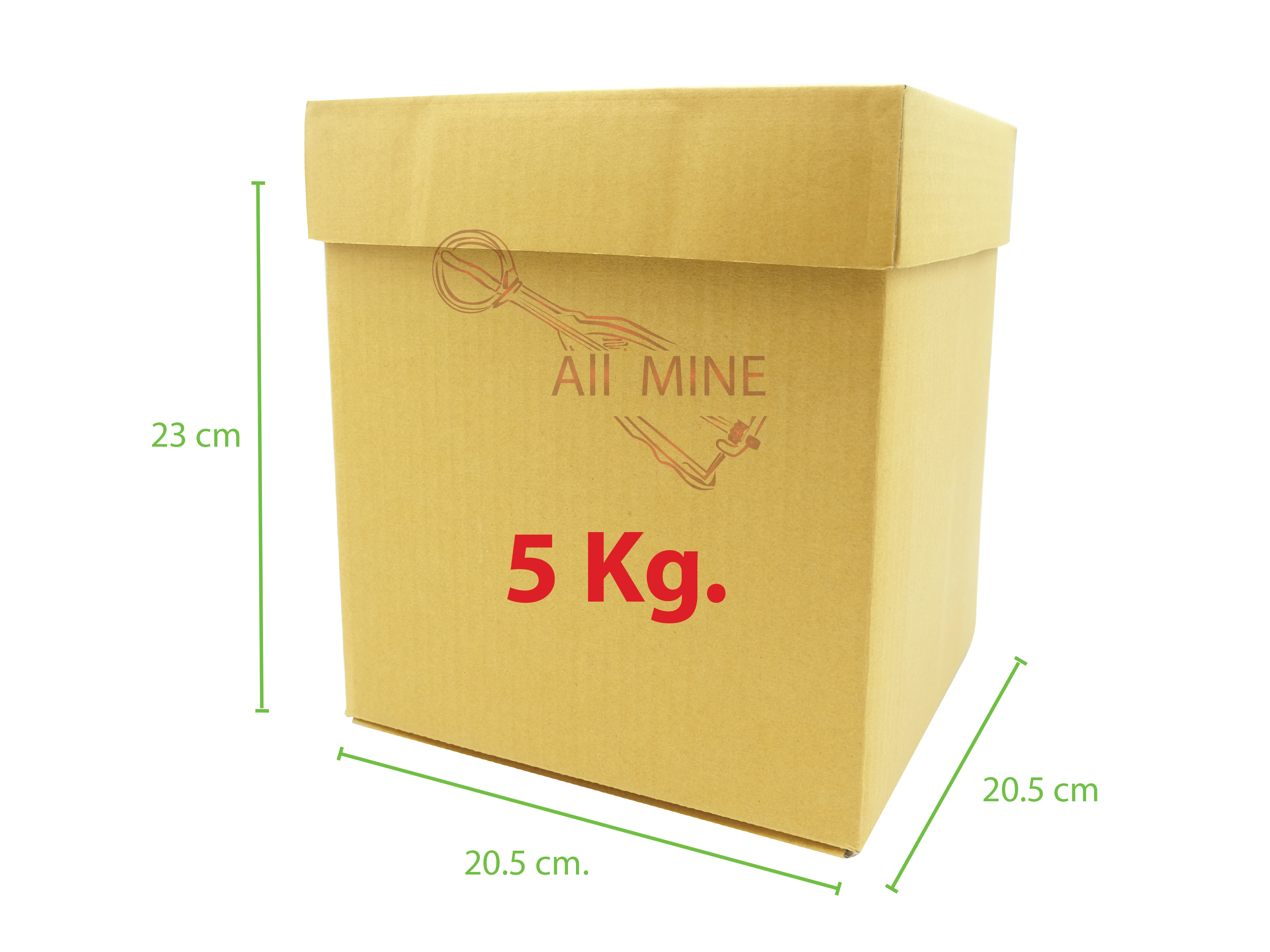 กล่องบรรจุไอศครีม (5-8 kg.)