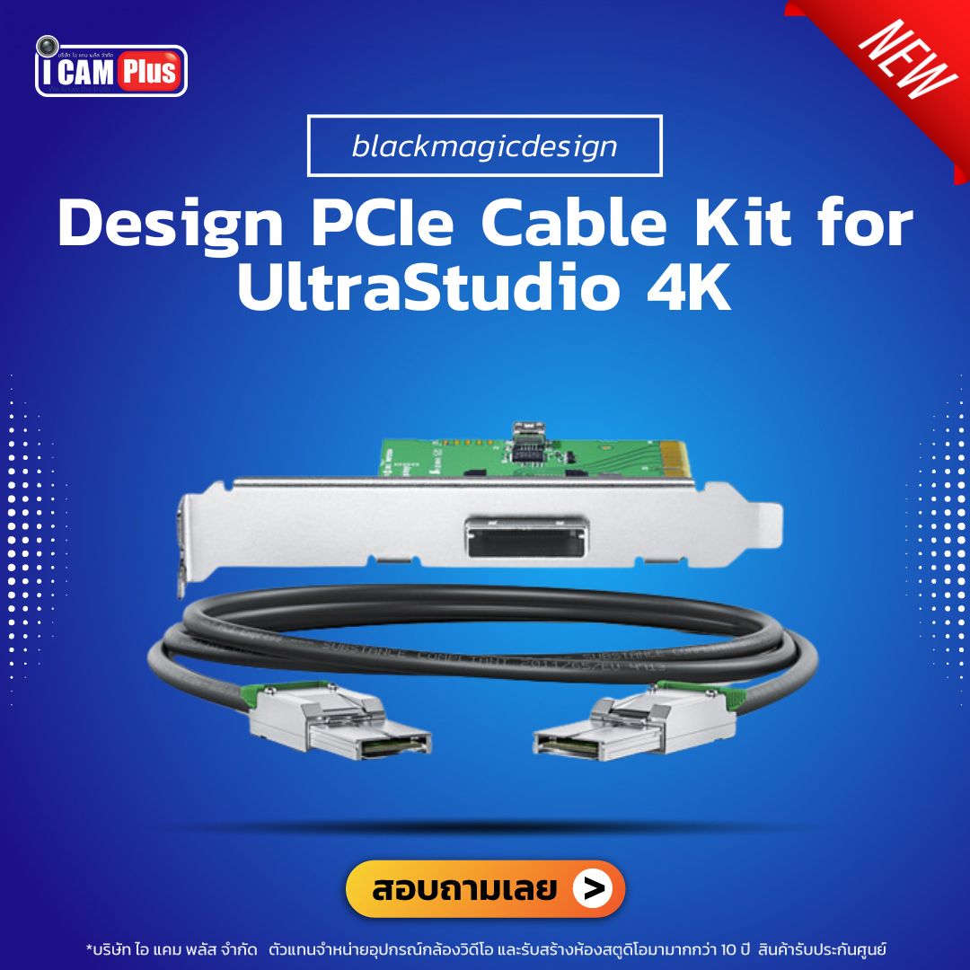 Blackmagic Design PCIe Cable Kit for UltraStudio 4K