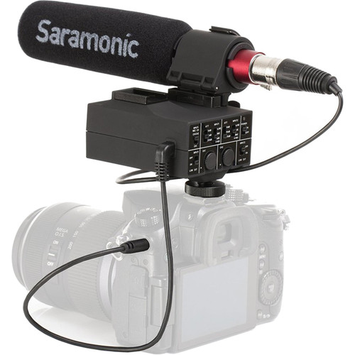 Saramonic MixMic Mix-Mic XLR audio Phantom power audio adapter