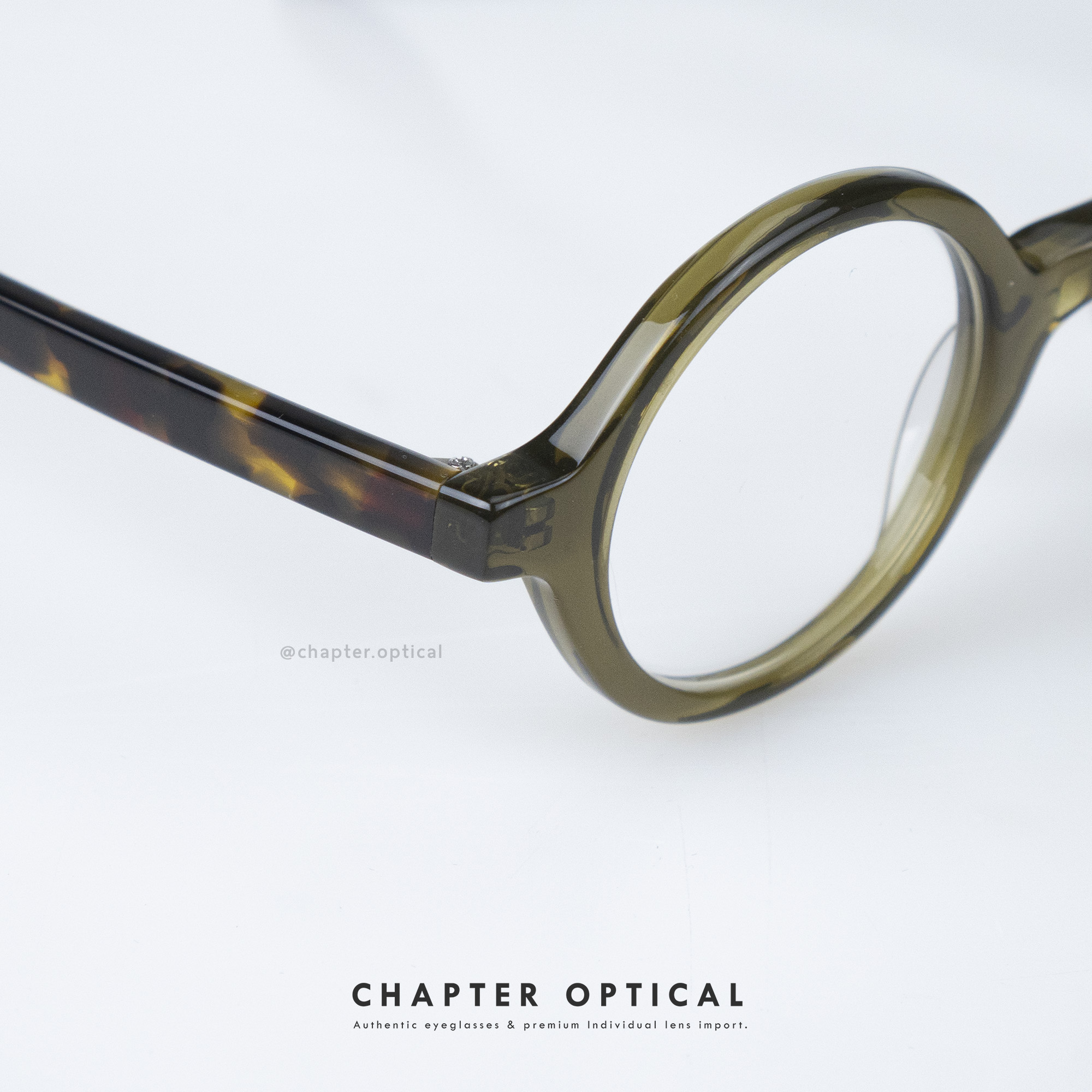 กรอบแว่น MOSCOT รุ่น ZOLMAN สี.OLIVE/TORTOISE