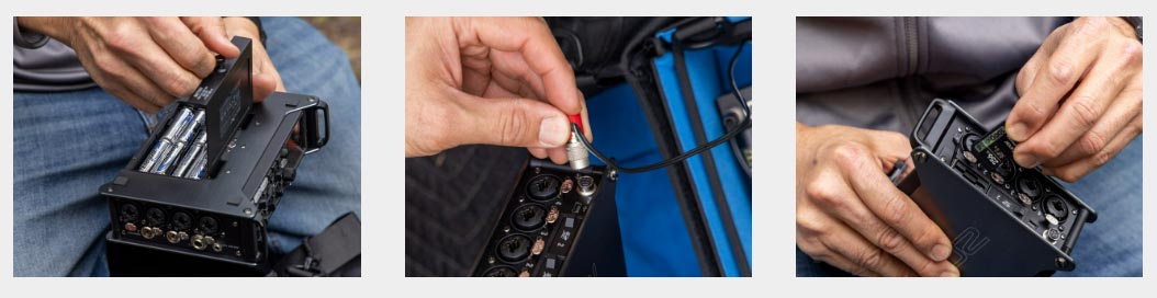 Zoom F8nPro | เครื่องบันทึกเสียงและมิกเซอร์แบบพกพา 8-in/4-out 10-track Field Audio Recorder