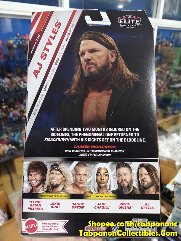 [2025.05] WWE Elite 116 AJ Styles Action Figure