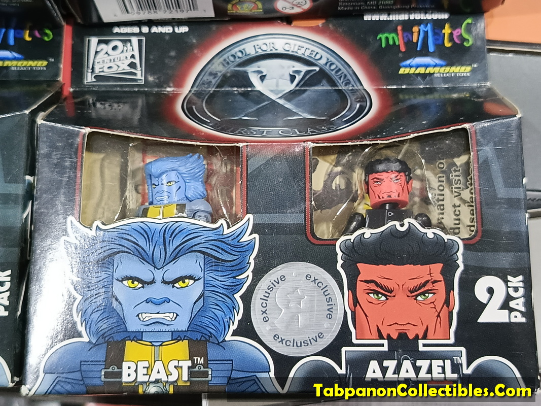 Minimates Marvel X-Men Movie First Class Set of 4 box