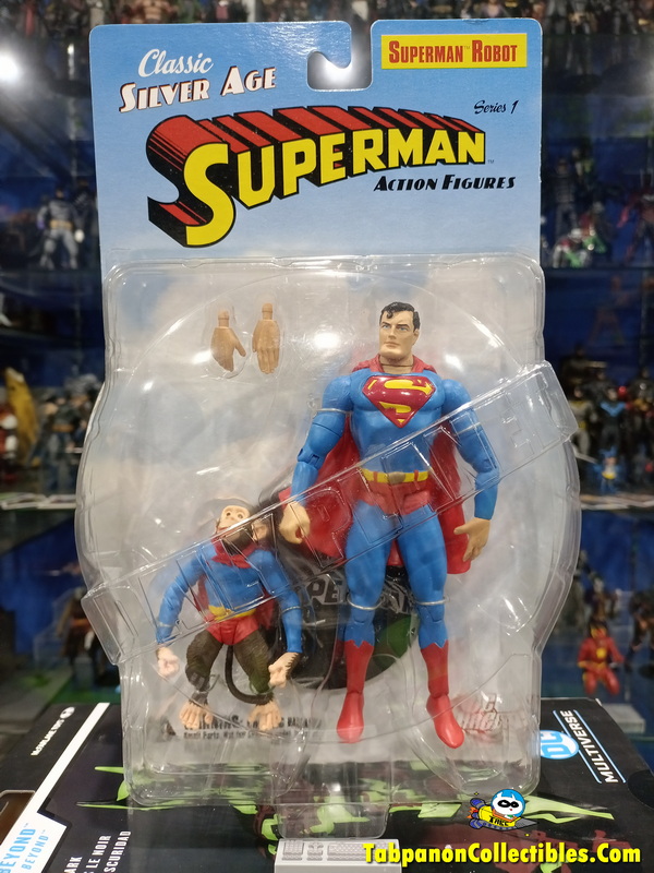 [2006.05] DC Direct Silver Age Superman Series 1 Superman Robot and Beppo