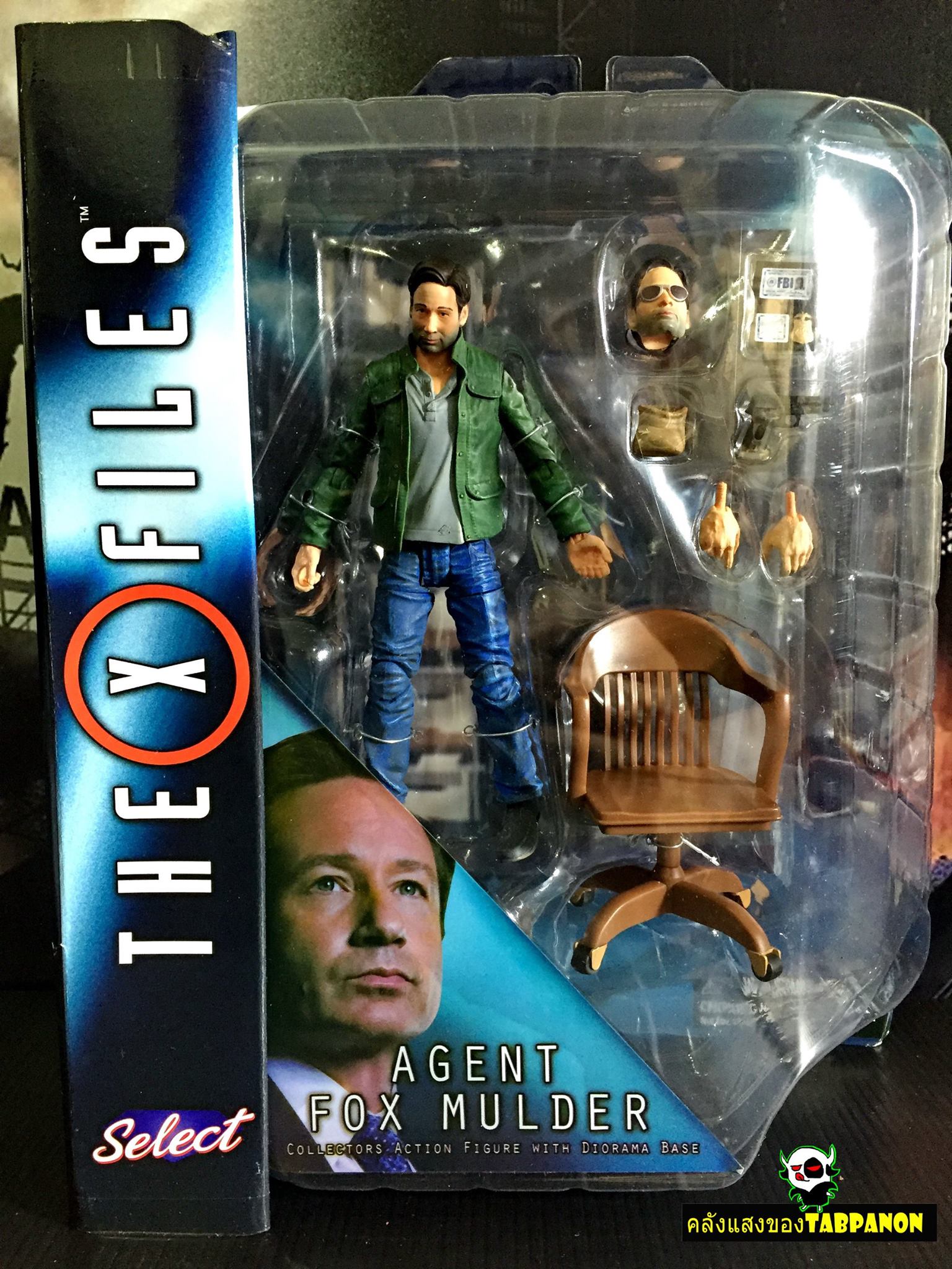 [2016.08] DST The X-Files Select Deluxe Agent Fox Mulder 7-Inch Figure (แถมไดโอราม่า 1ชุด)