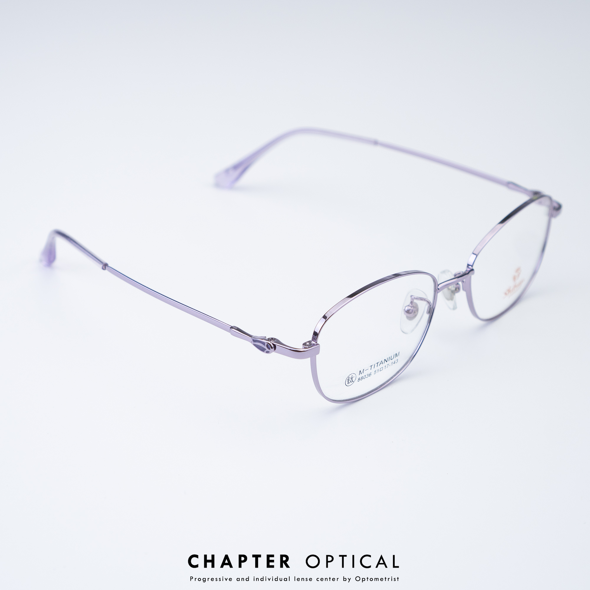 กรอบแว่นแฟชั่น รุ่น 88036 c4 ( พร้อมเลนส์สายต 1990 บาท )