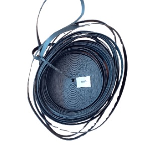 สายพานTiming ปลายเปิด MXL ยางนีโอพลีนเสริมเส้นใยไฟเบอร์สีดำหน้ากว้าง 10 มม. ราคาเป็น เมตร