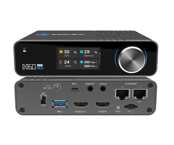 Kiloview N60 : 4K HDMI to NDI Bi-Directional Converter ตัวแปลงสัญญาณวิดีโอ