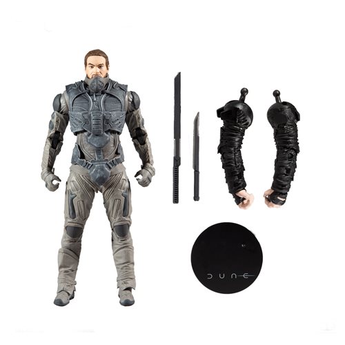 [2020.11] McFarlane Dune 2020 movie Series 1 Complete Set (4 of 7-Inch Action figures+1Baf)