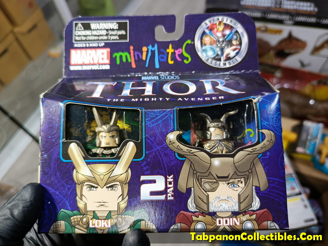 Minimates Marvel Thor The Mighty Avenger Loki and Odin 2-Pack