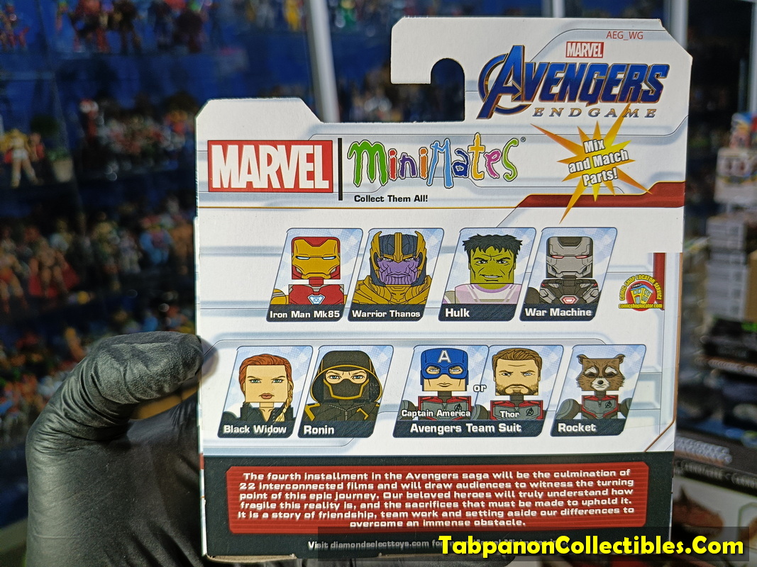 Minimates Marvel The Avengers Movie Endgame Hulk and War Machine 2-pack Walgreen Exclusive