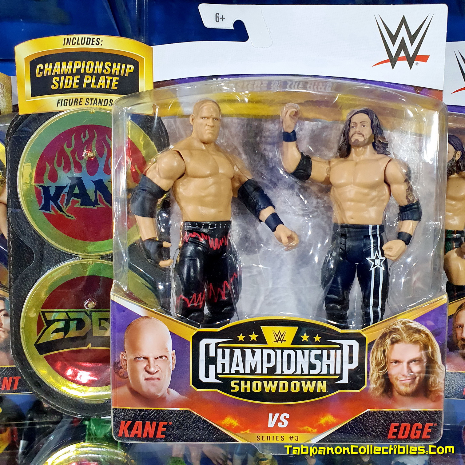 [2021.05] WWE Championship Showdown Series 3 Kane vs. Edge 7-Inch Action Figure 2-Pack