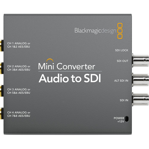 Blackmagic Design Audio to SDI 2