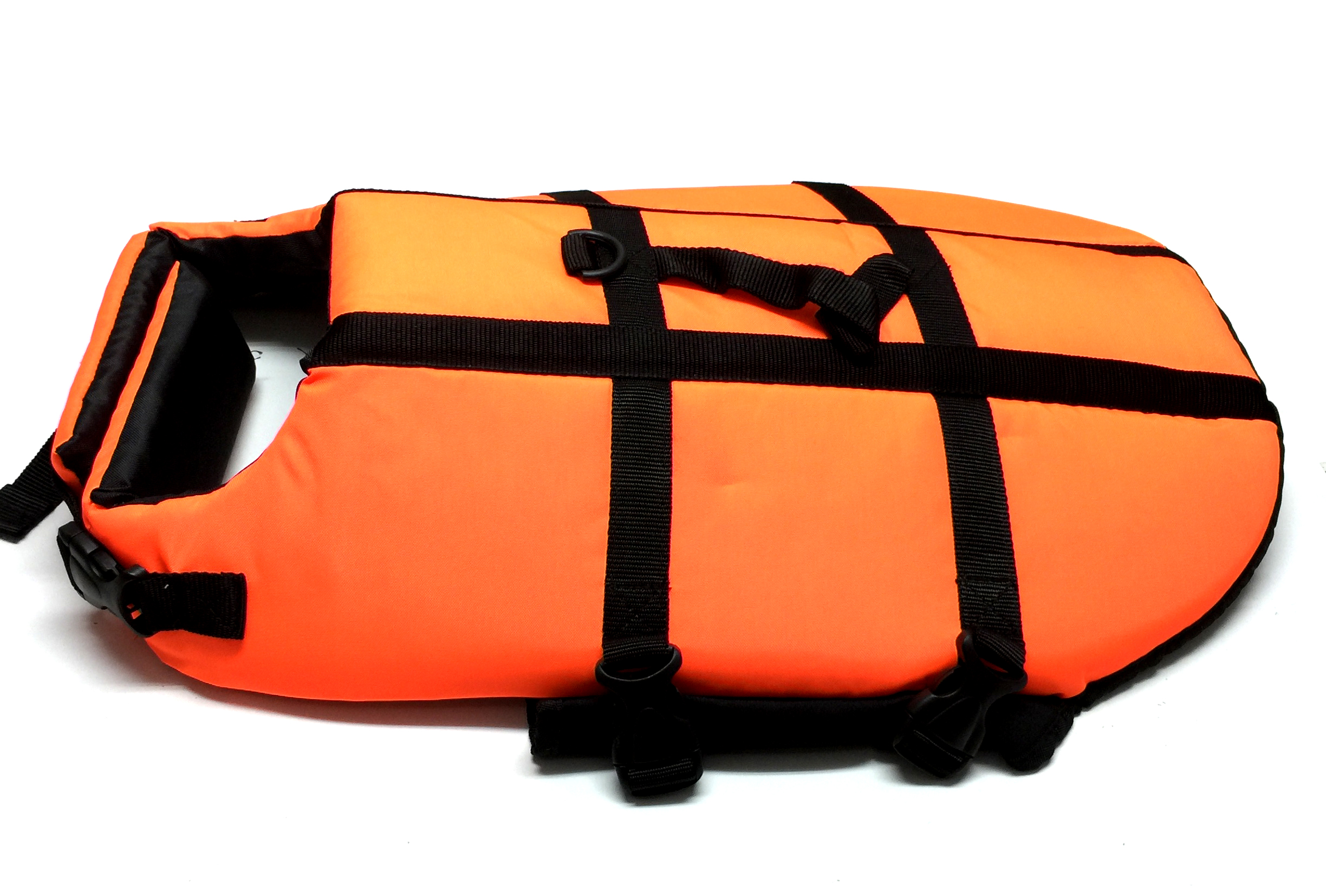 เสื้อชูชีพสำหรับสุนัข สีส้ม รับน้ำหนักสูงสุด 50 กก. // No.06