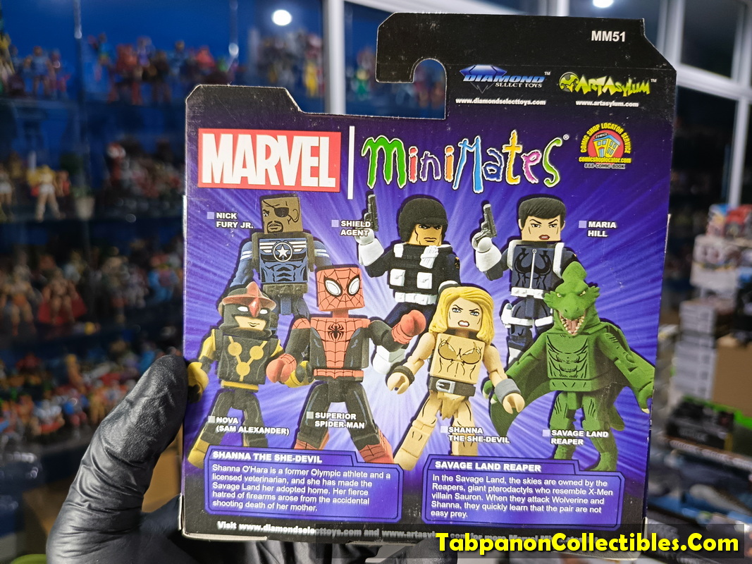 Minimates Marvel Wave 51 Shanna The She-Devil and Savage Land Peaper 2-pack
