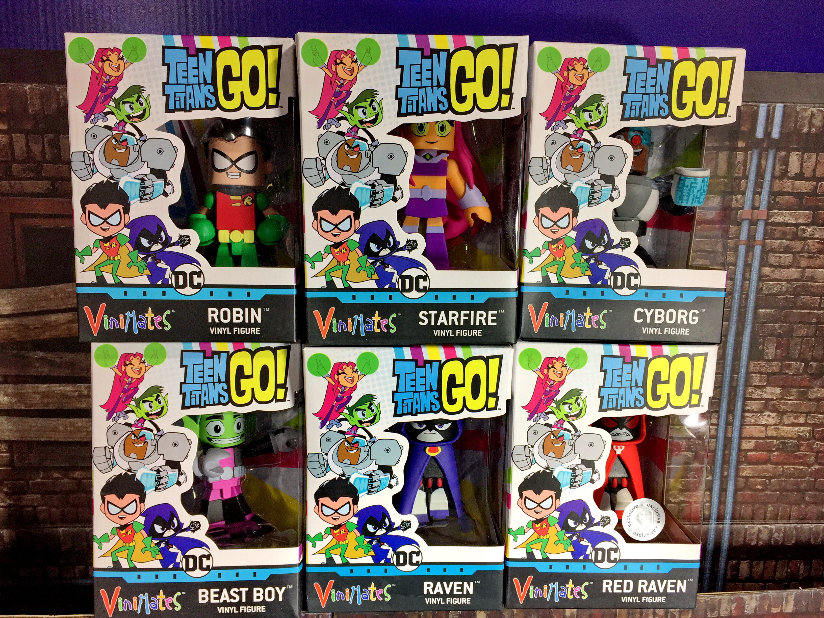 [2018.08] DST Vinimates Teen Titans GO! Set of 6 Figures