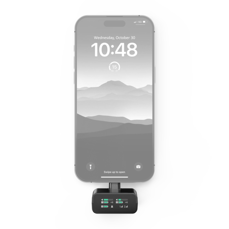 Profile Wireless 2-channel all-in-one clip-on & handheld microphone system