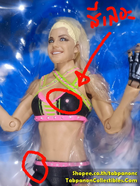 [2021.04] WWE Elite 82 Alexa Bliss 7-Inch Figure (สีถลอกที่หน้าอก)