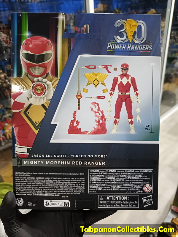 [2023.08] Hasbro Power Rangers Lightning Collection Remastered MMPR Red Ranger 6-Inch Action Figure