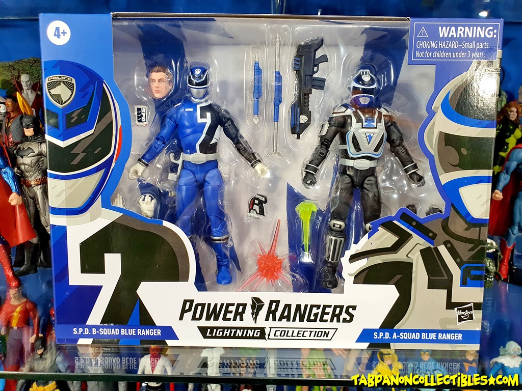 [2021.01] Hasbro Power Rangers Lightning Collection S.P.D. Squad B Blue Ranger and Squad A Blue Ranger 6-Inch Action Figure Battle Pack