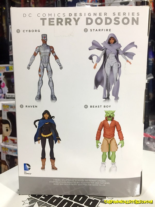 [16.01] DCC Designer by Terry Dodson - 01.Teen Titans:Earth One - Cyborg