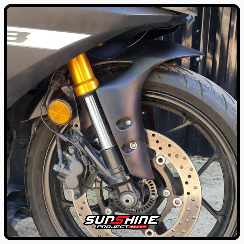 บังโคลนหน้า R1M ใส่ R3