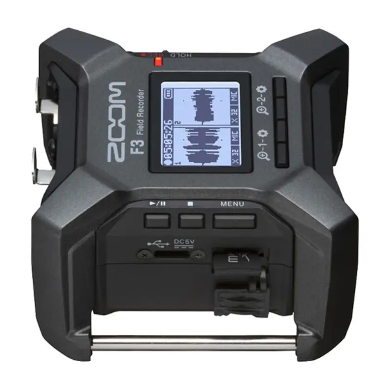 Zoom F3 2-Input / 2-Track Portable Field Recorder