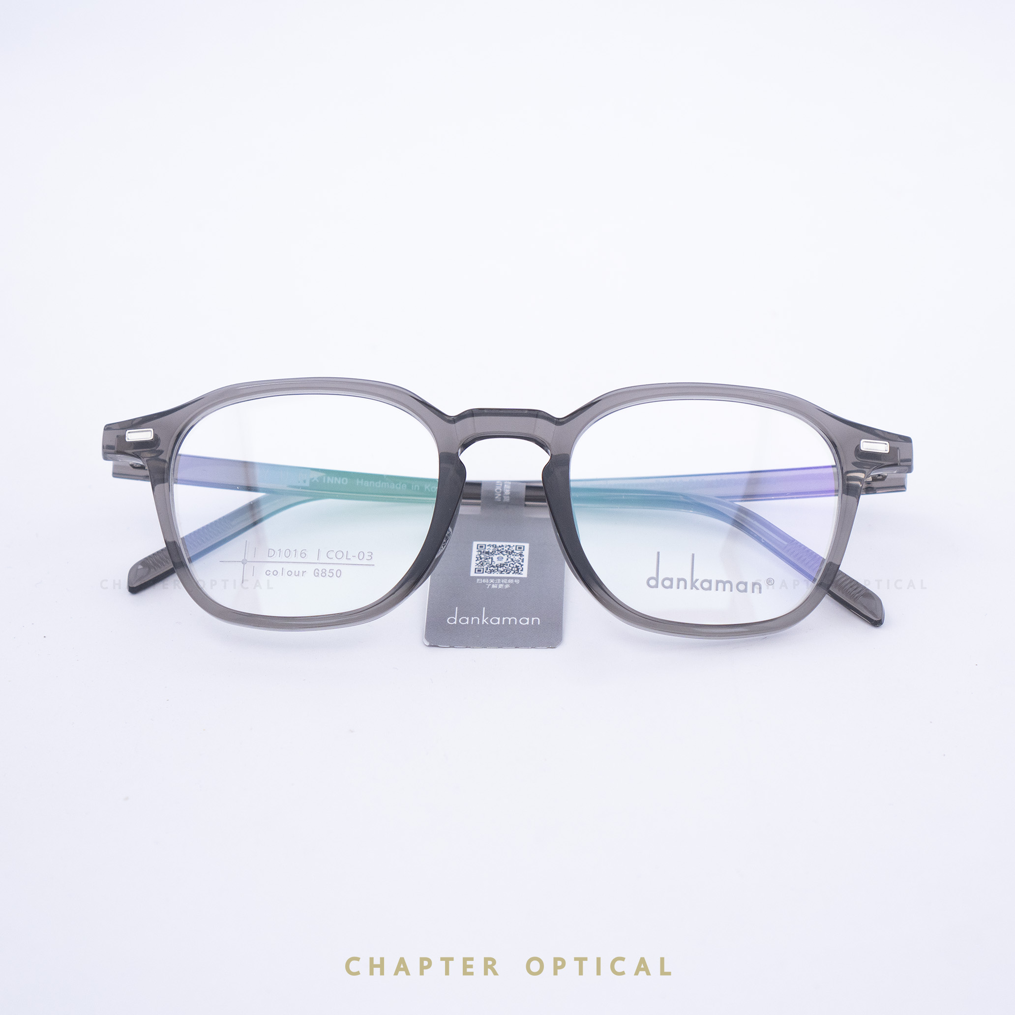 กรอบแว่นDankaman รุ่น D1016-C03 (VINTAGE แต่เบา ด้วยวัสดุ TR90)