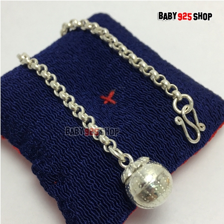 สร้อยมือเด็ก4.5" ลายRollo S กระพรวนมังคุด
