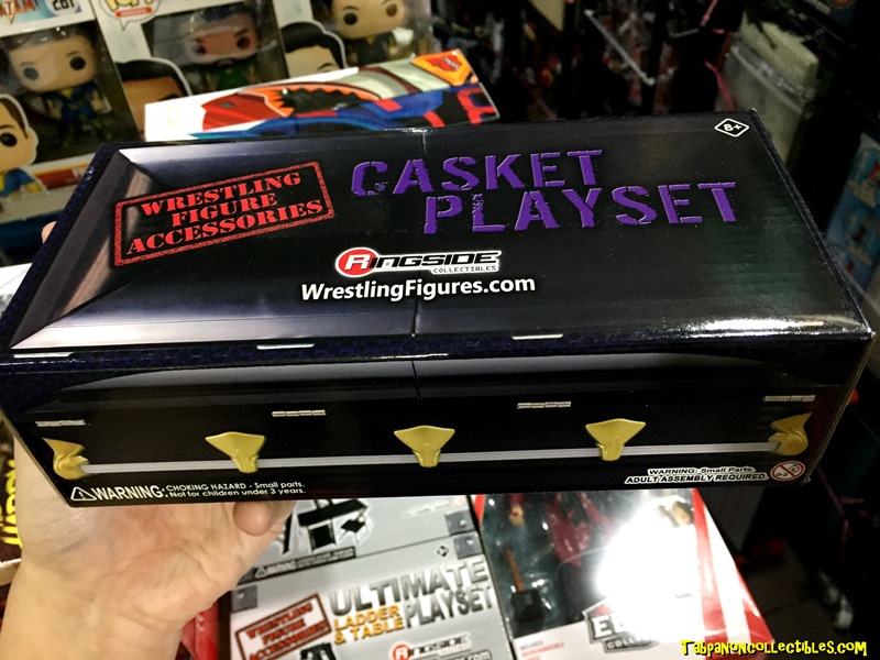 Wretling Accessories - Casket Playset (Black)