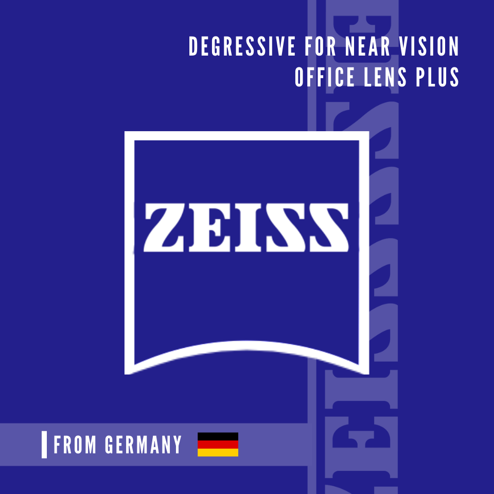 ZEISS OFFICE LENS PLUS เลนส์เฉพาะทางไซส์ รุ่นเริ่มต้น สำหรับใช้งานระยะใกล้-กลาง